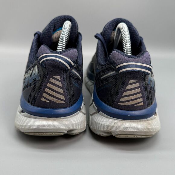 Hoka One One Clifton 4 X OV Outdoor Voices Men\'s 8 Blue Mesh Athletic Sneakers main image 4